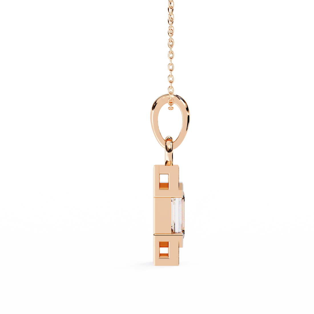 Modern Vibe Lab Grown Diamond Pendant