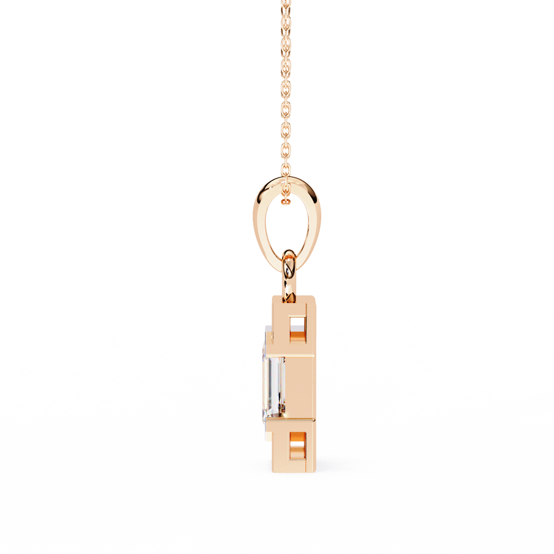 Modern Vibe Lab Grown Diamond Pendant