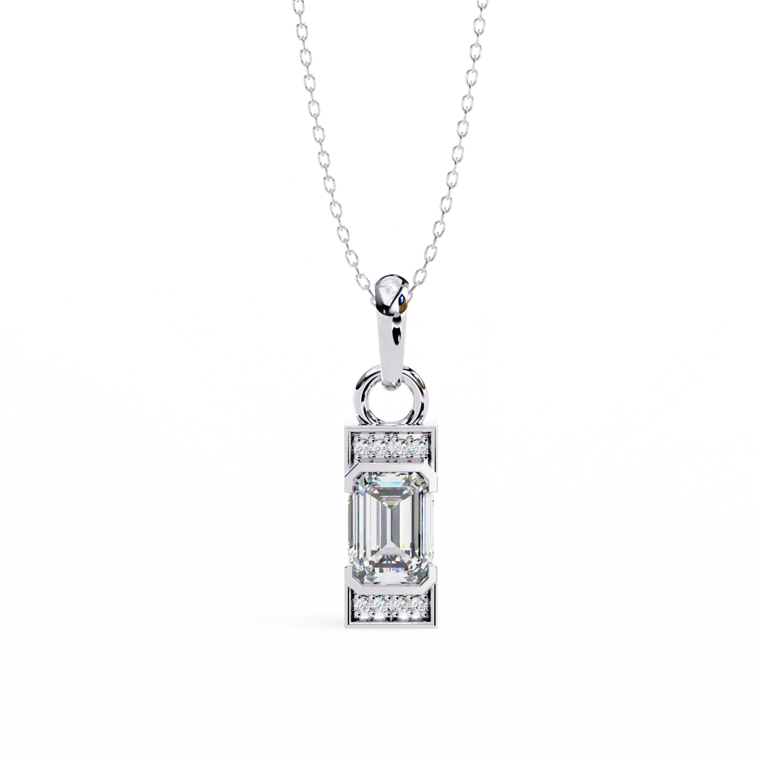 Modern Vibe Lab Grown Diamond Pendant