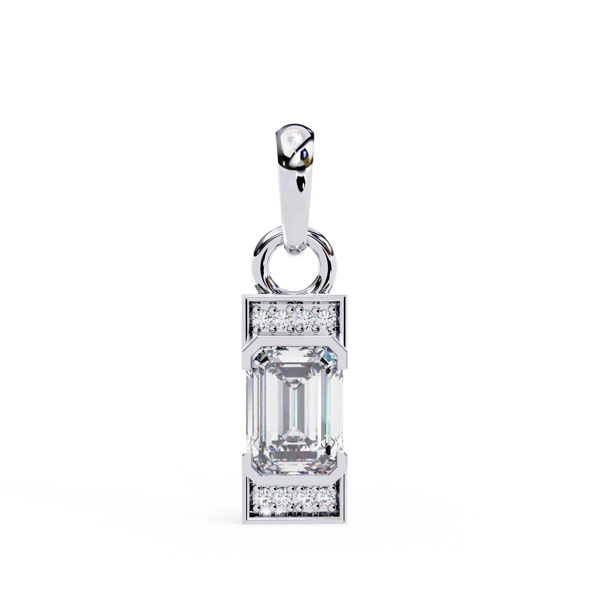 Modern Vibe Lab Grown Diamond Pendant