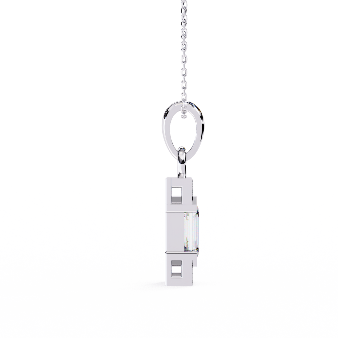 Modern Vibe Lab Grown Diamond Pendant
