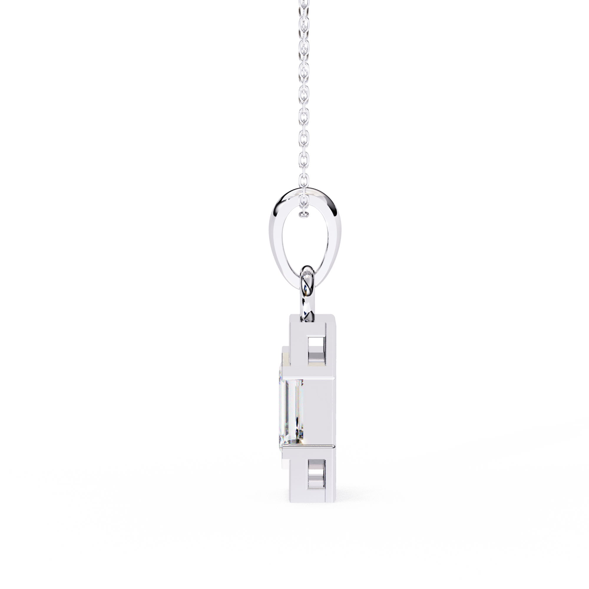 Modern Vibe Lab Grown Diamond Pendant