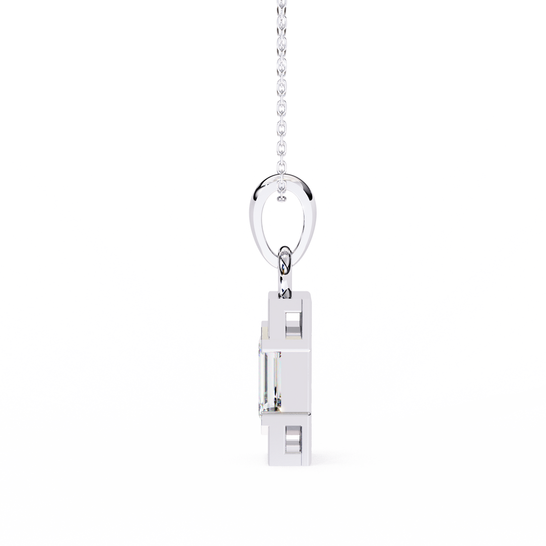 Modern Vibe Lab Grown Diamond Pendant