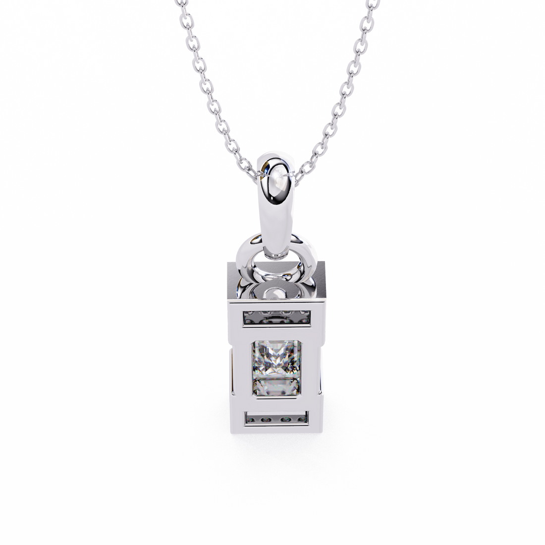 Modern Vibe Lab Grown Diamond Pendant