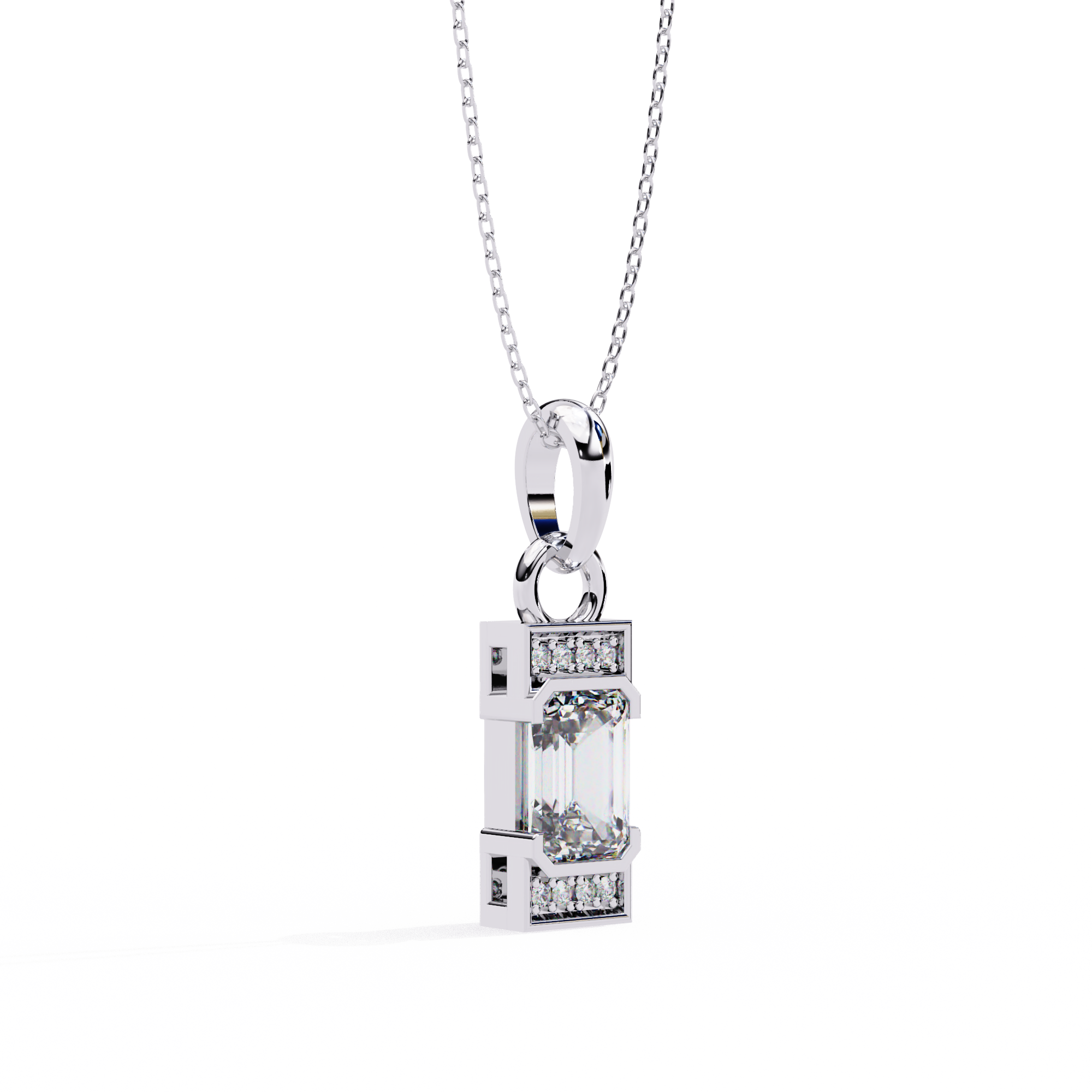 Modern Vibe Lab Grown Diamond Pendant