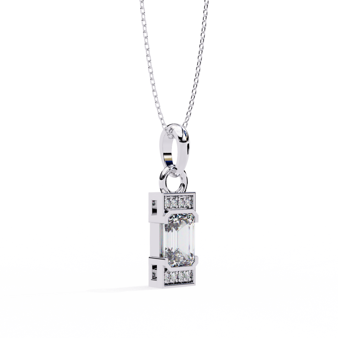 Modern Vibe Lab Grown Diamond Pendant