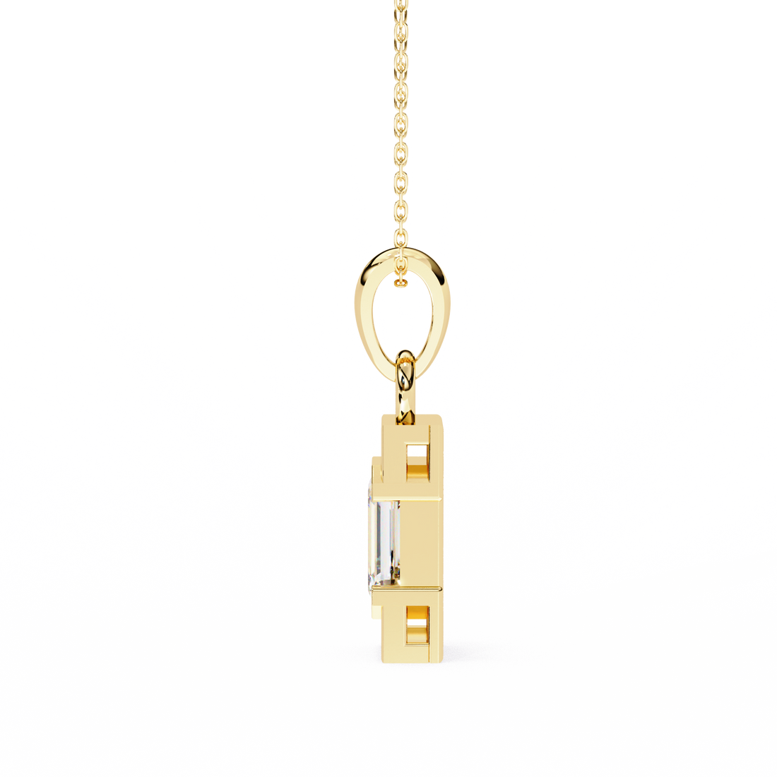 Modern Vibe Lab Grown Diamond Pendant