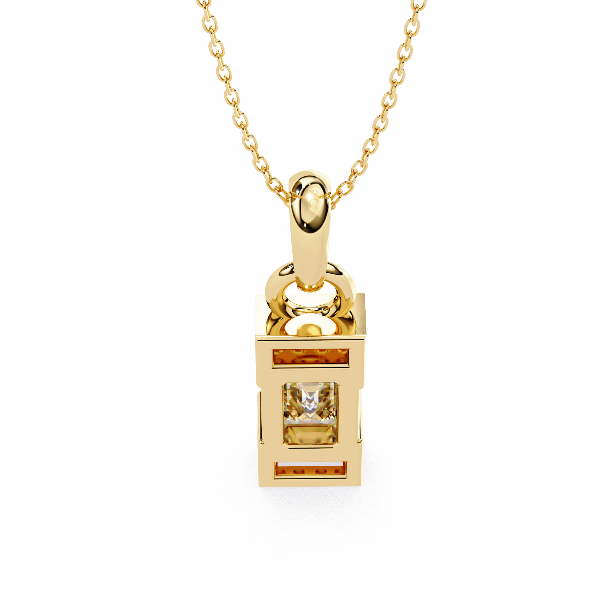 Modern Vibe Lab Grown Diamond Pendant