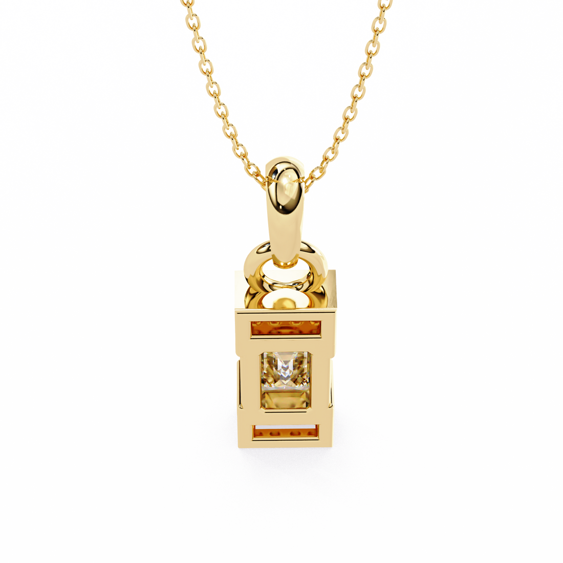 Modern Vibe Lab Grown Diamond Pendant