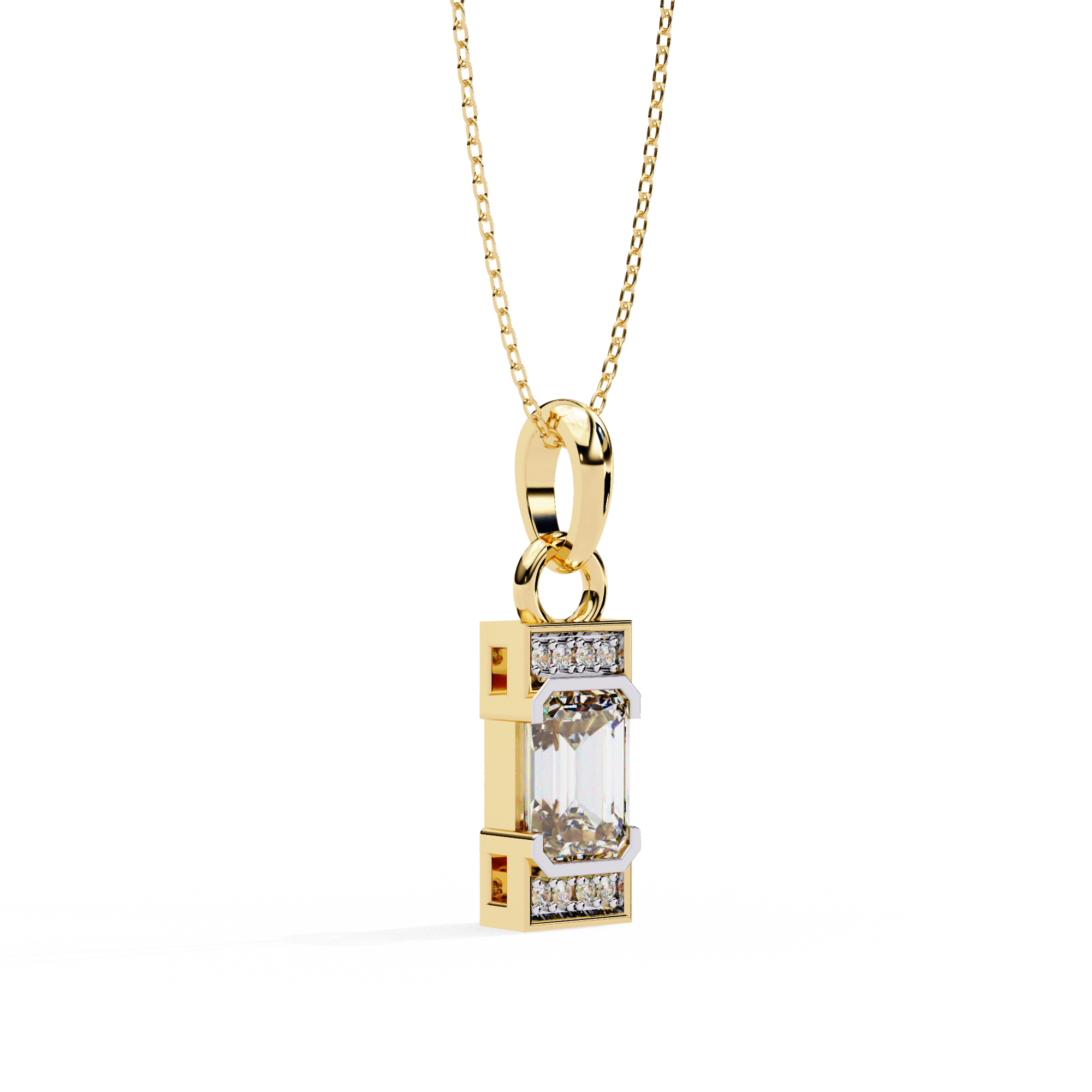 Modern Vibe Lab Grown Diamond Pendant