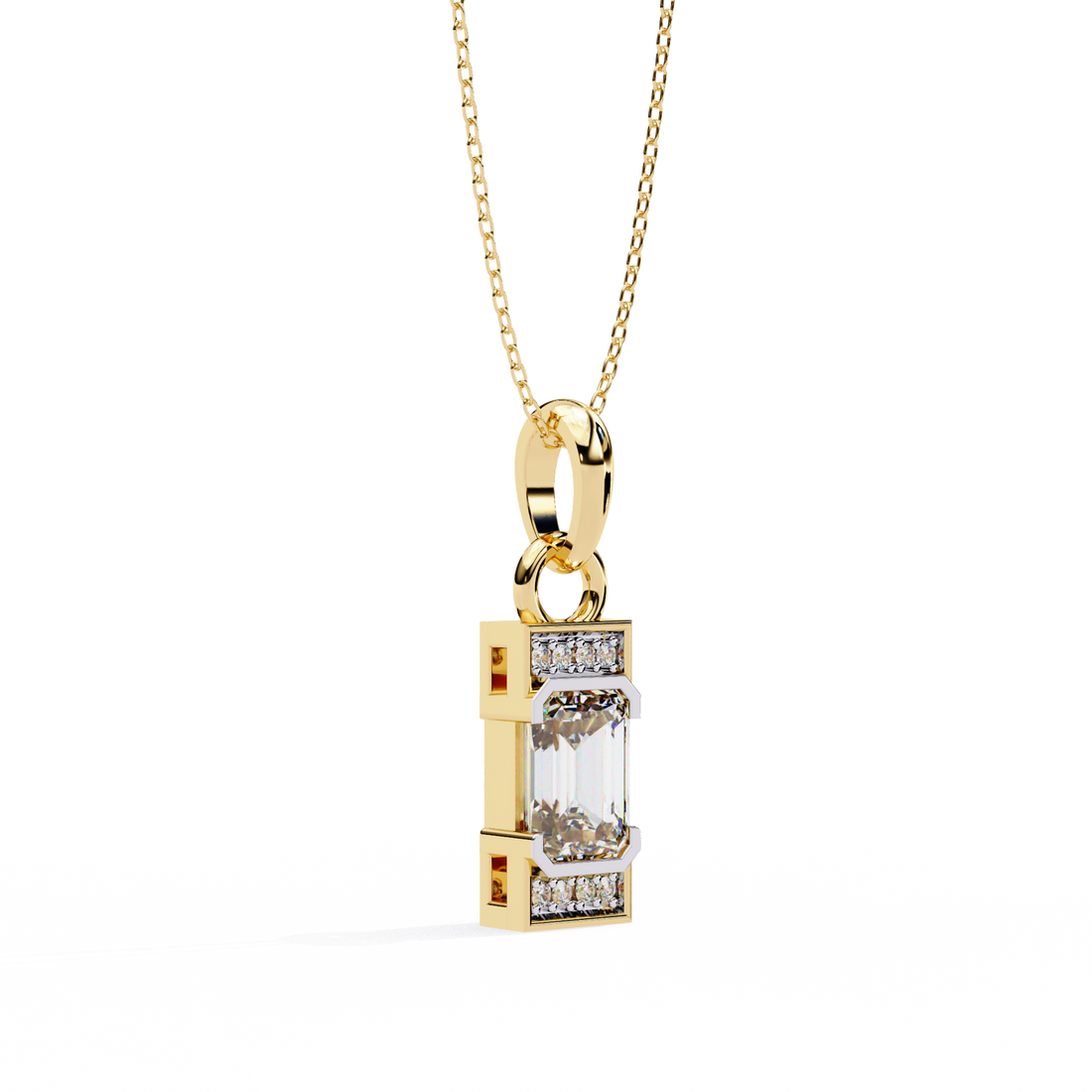 Modern Vibe Lab Grown Diamond Pendant