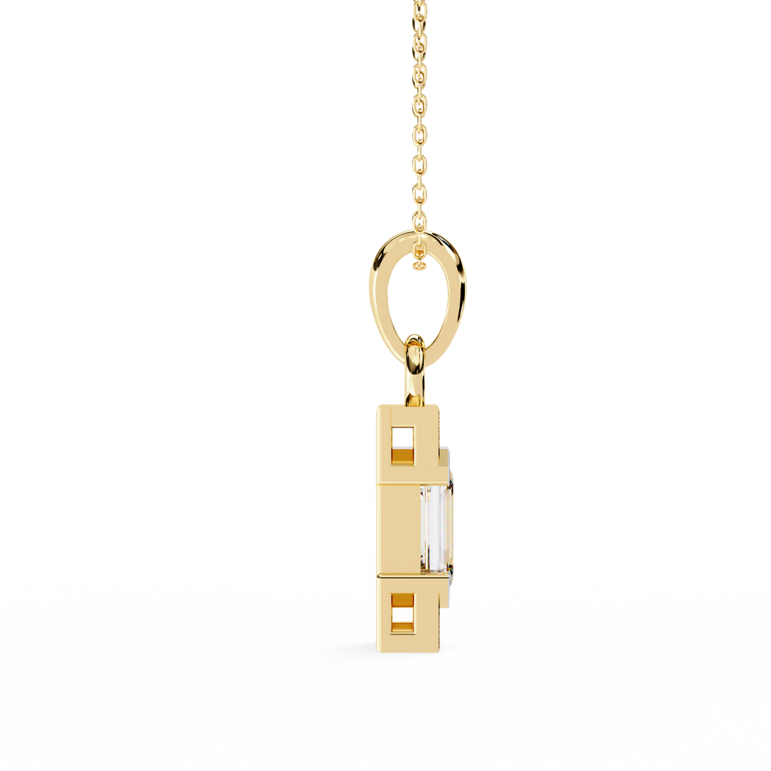 Modern Vibe Lab Grown Diamond Pendant