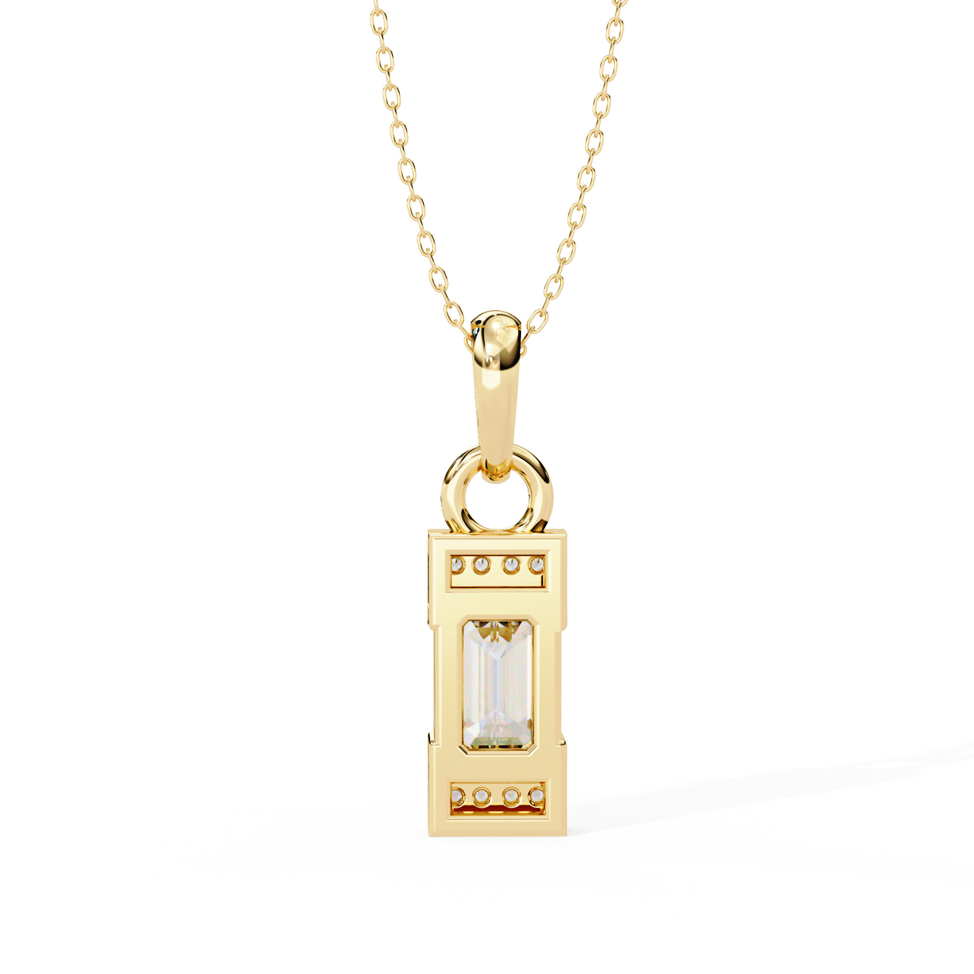 Modern Vibe Lab Grown Diamond Pendant