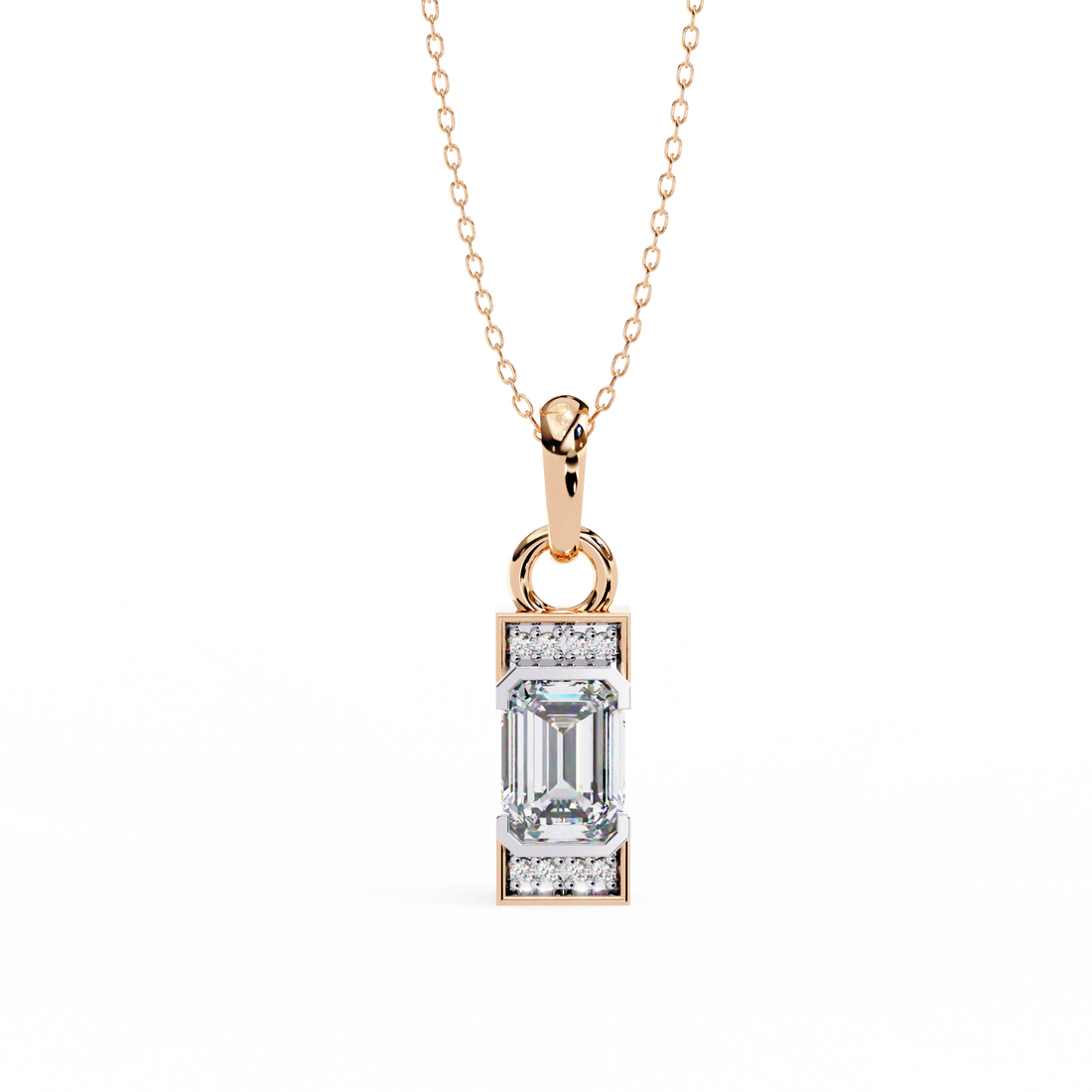 Modern Vibe Lab Grown Diamond Pendant