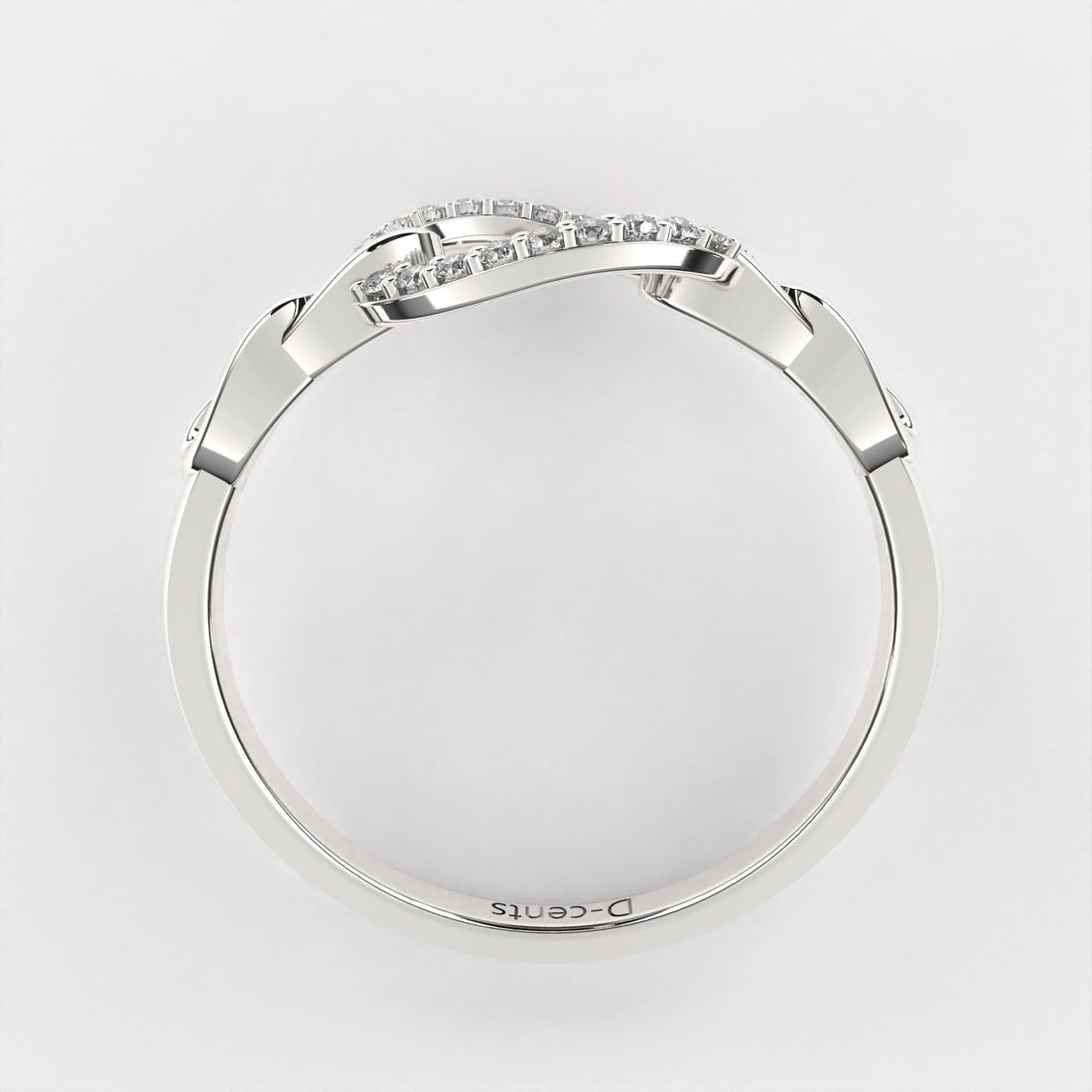 Moonbeam Diamond Finger Ring