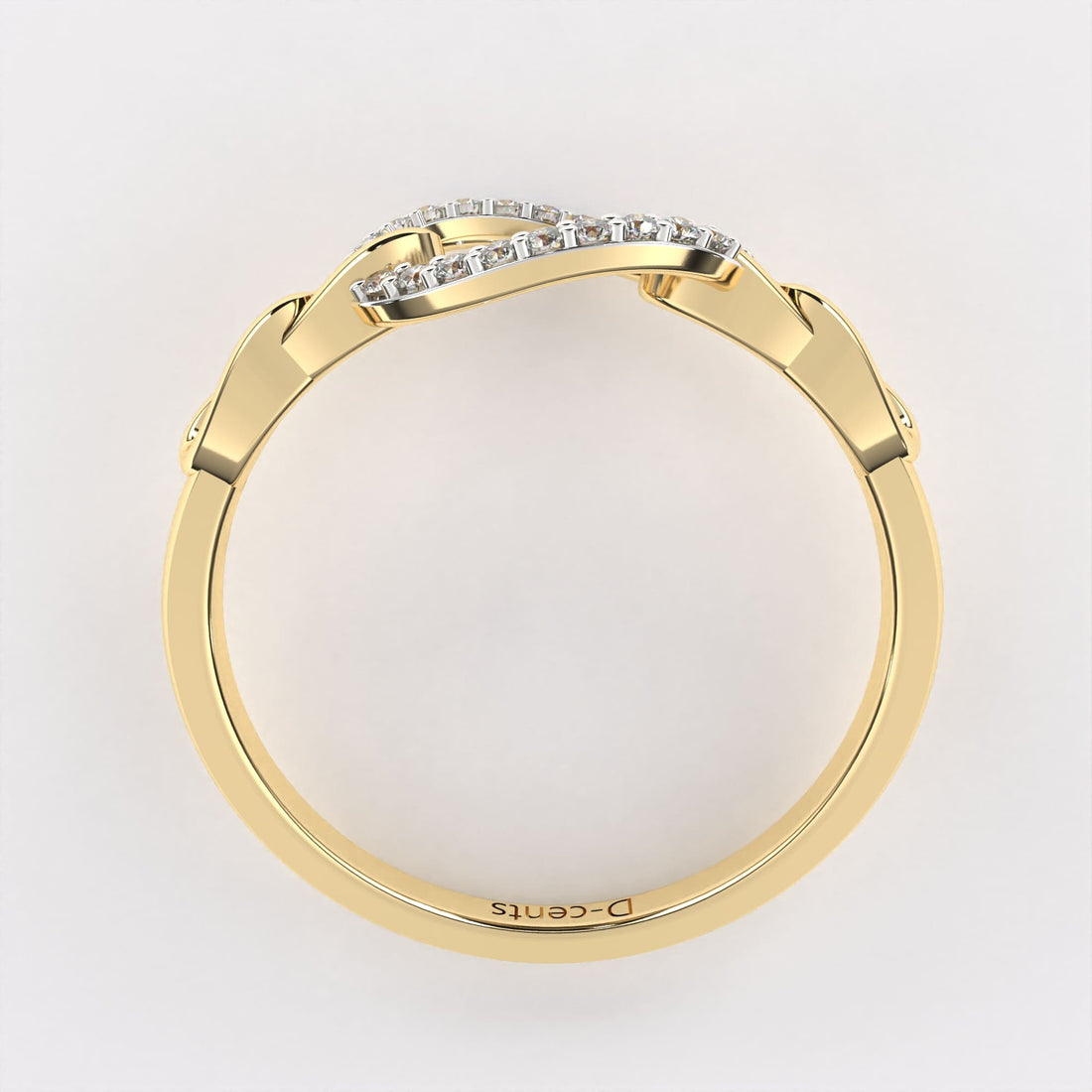 Moonbeam Diamond Finger Ring