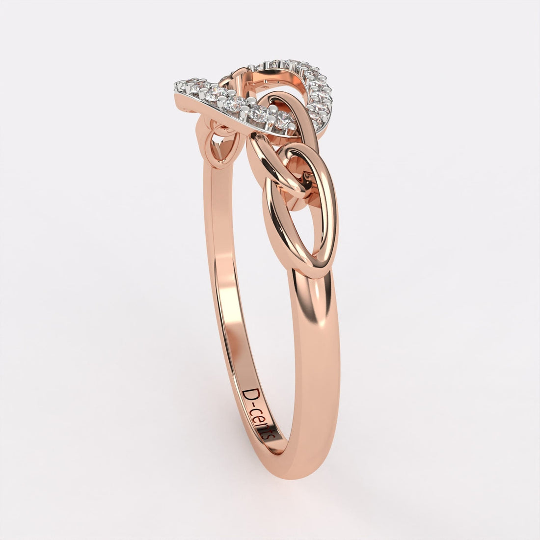Moonbeam Diamond Finger Ring