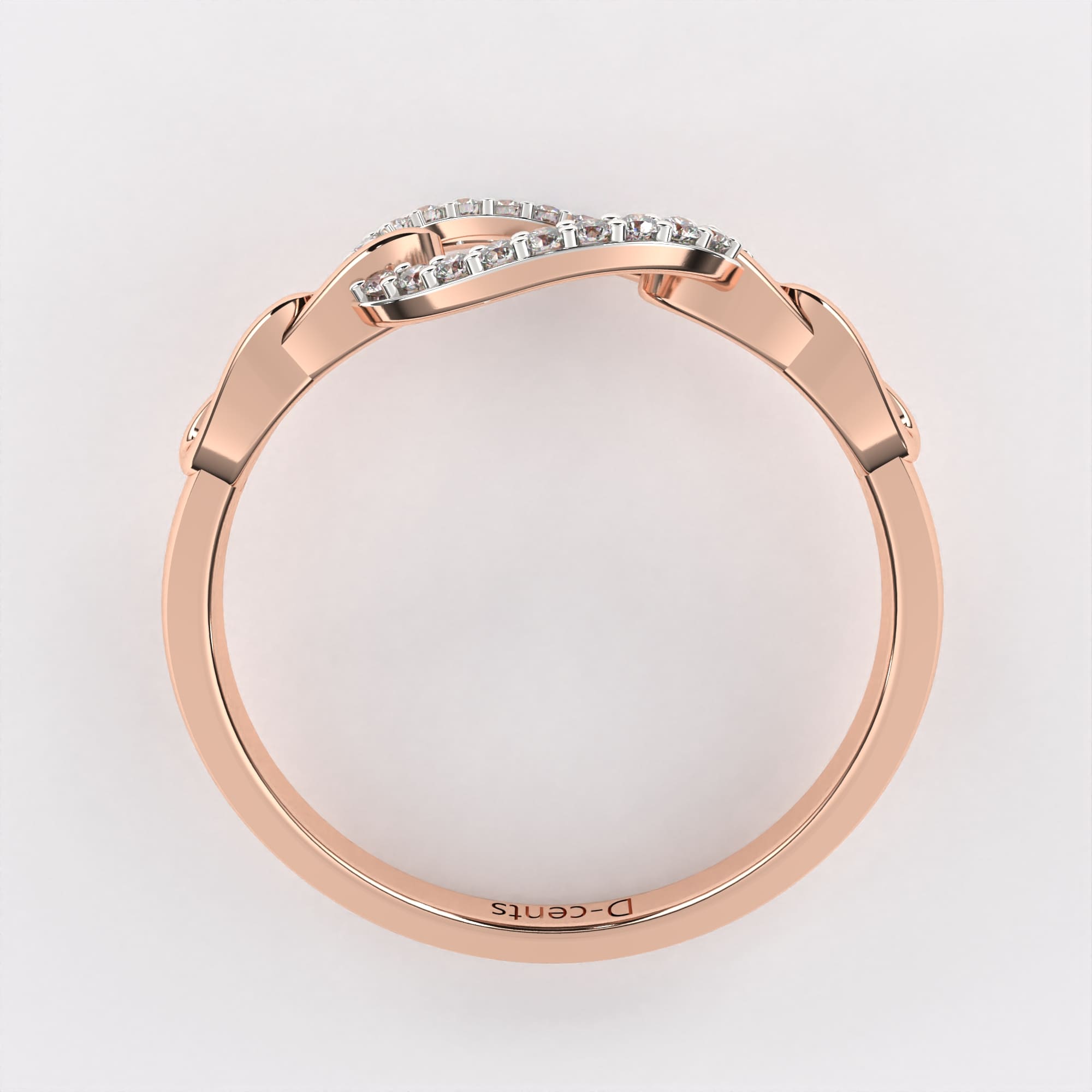 Moonbeam Diamond Finger Ring