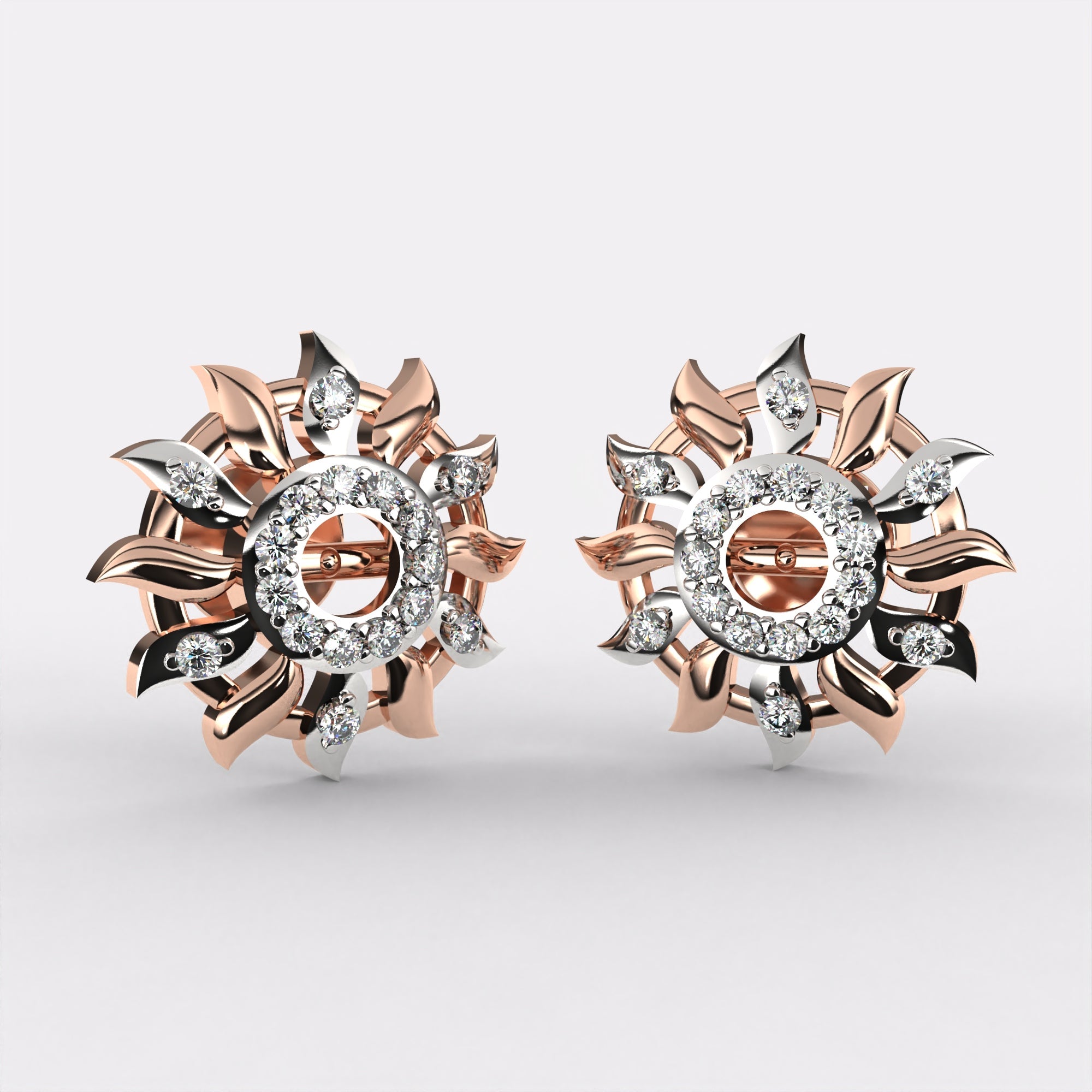 Moonlit Blossoms Diamond earrings