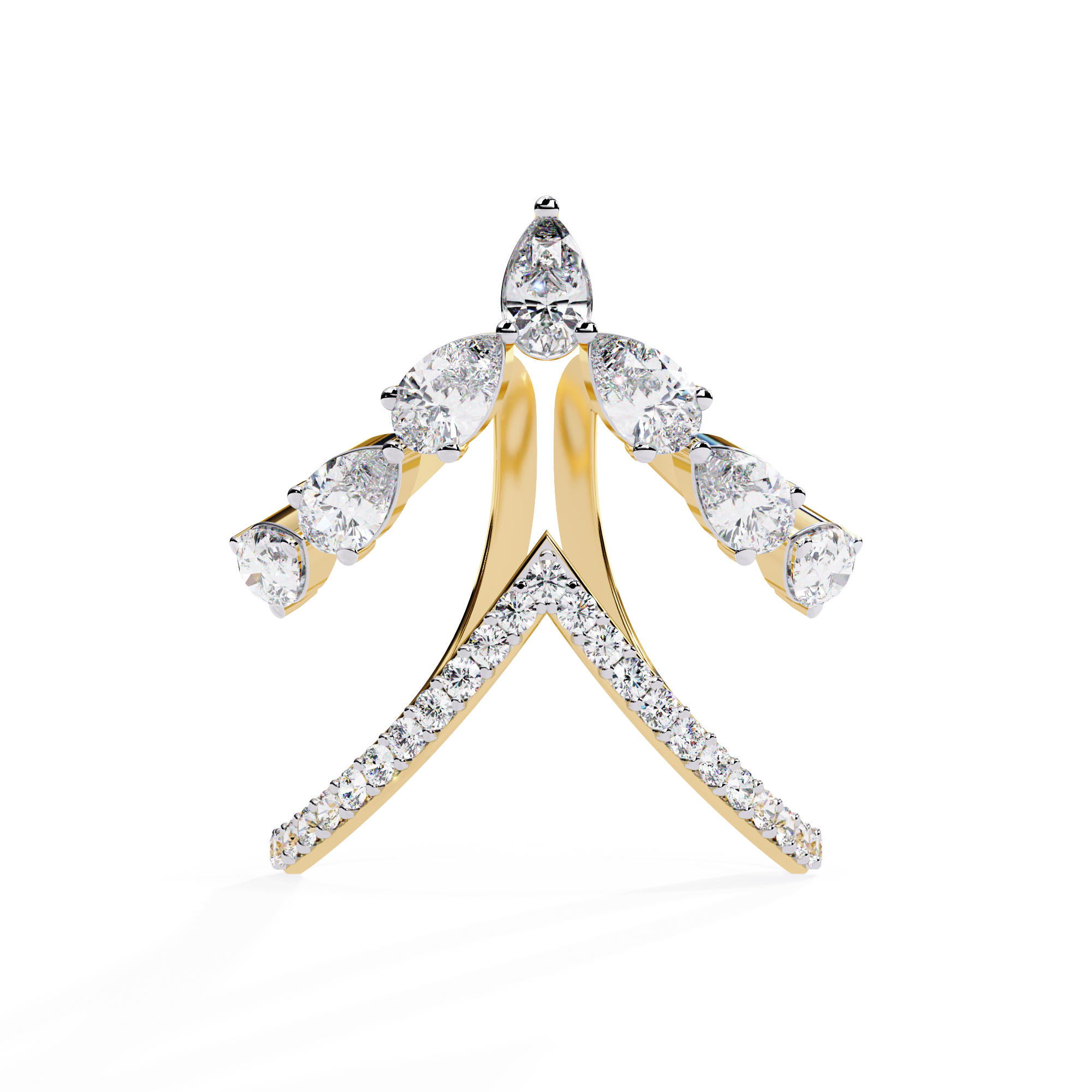 Mosaic Symphony Diamond Ring