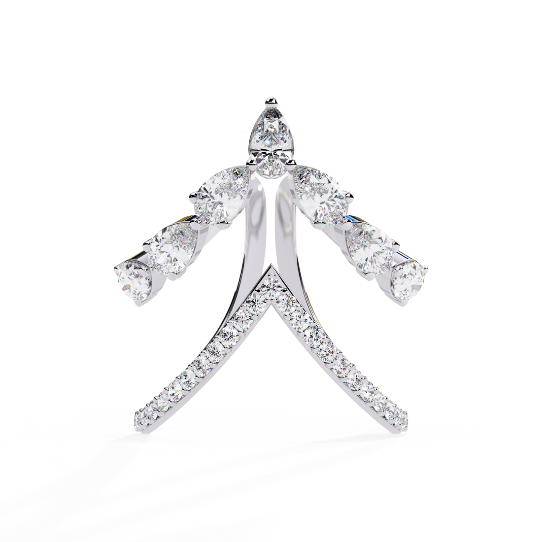 Mosaic Symphony Diamond Ring 10