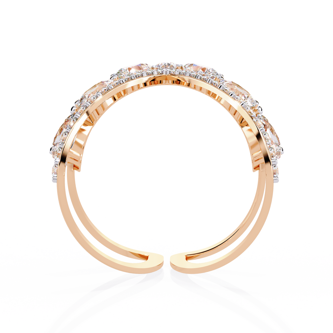 Mosaic Symphony Diamond Ring 8