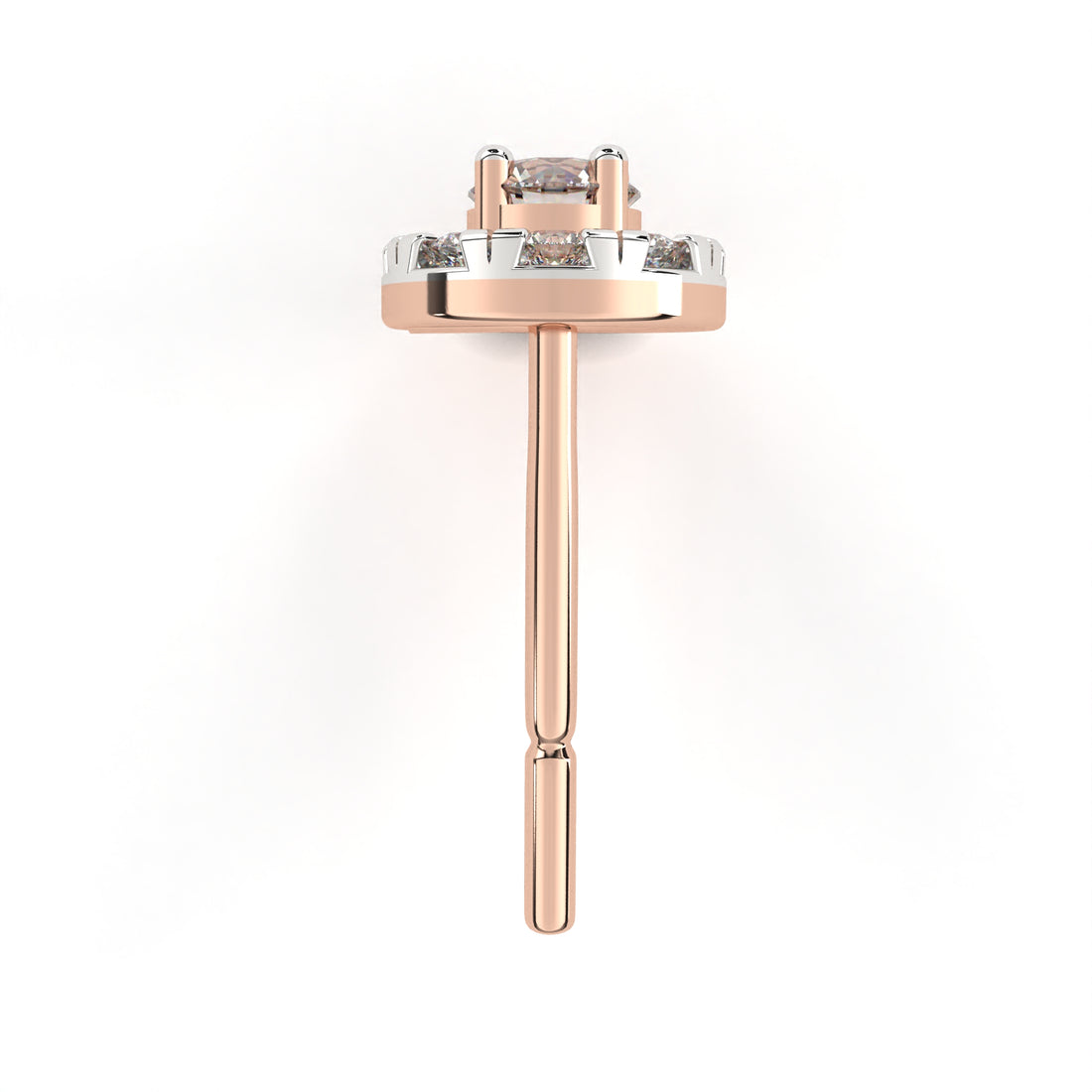 Mystic Glam Diamond Stud Earrings