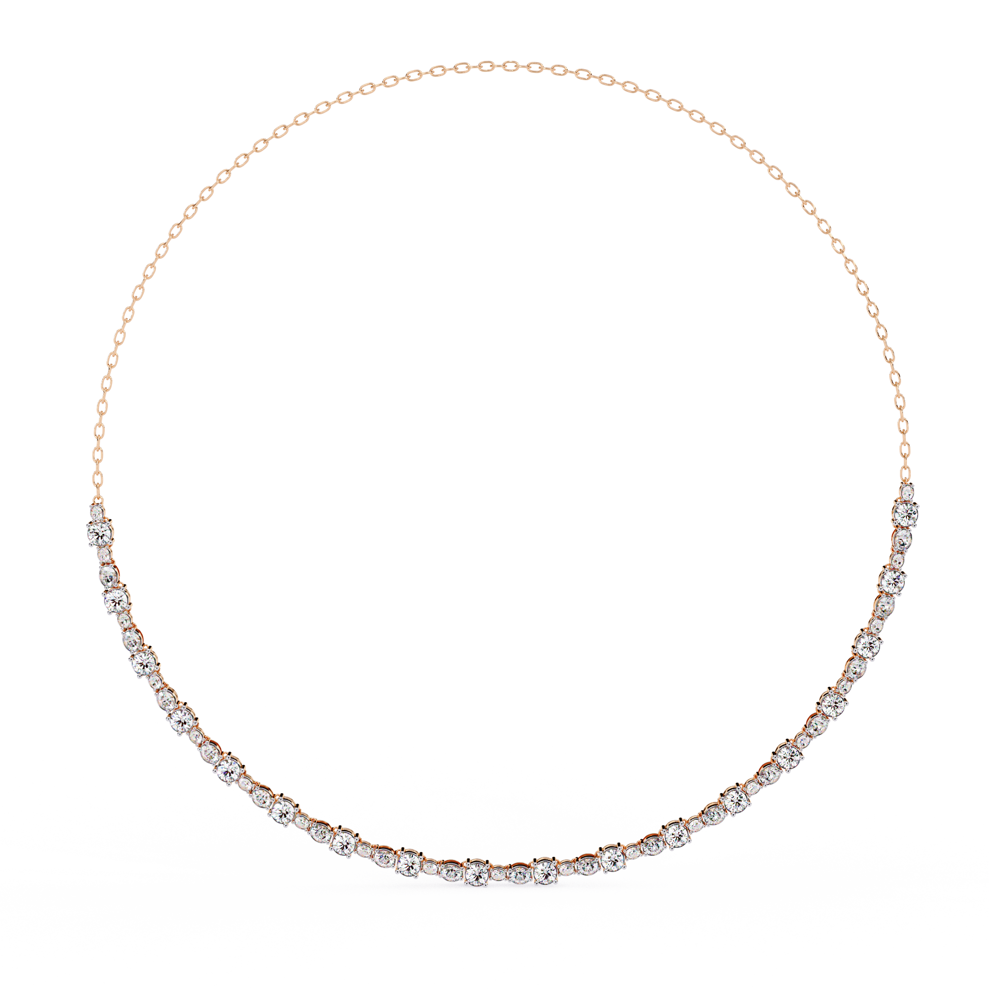 Lab Grown Diamond Choker Necklace