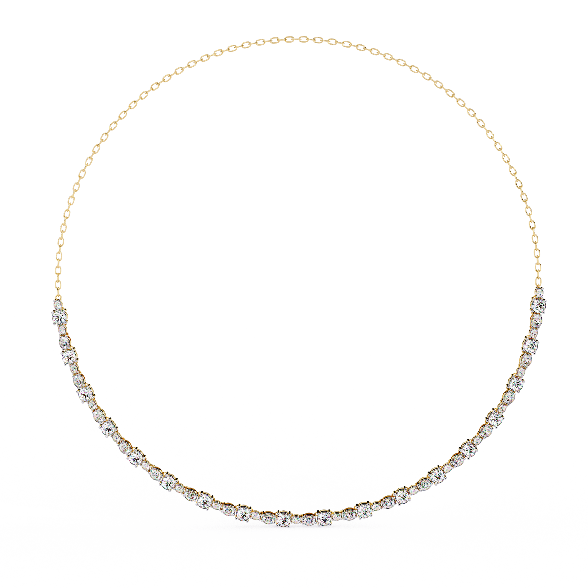 Lab Grown Diamond Choker Necklace