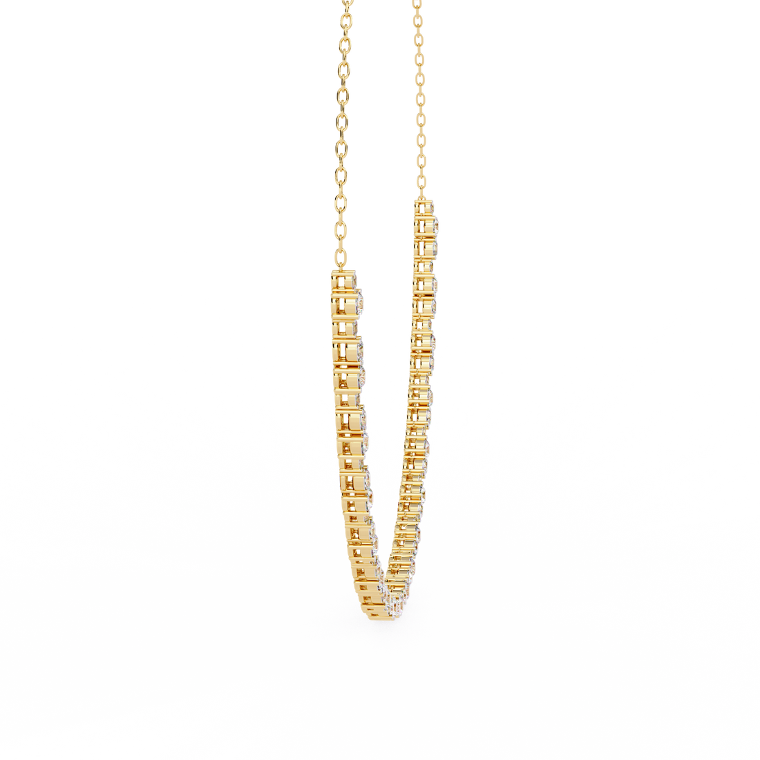 Lab Grown Diamond Choker Necklace