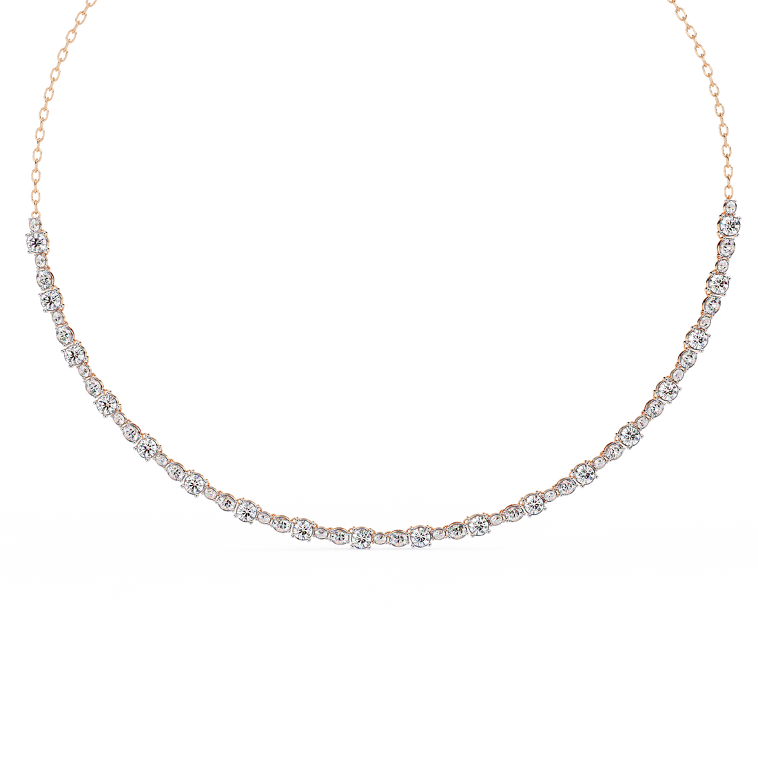 Lab Grown Diamond Choker Necklace