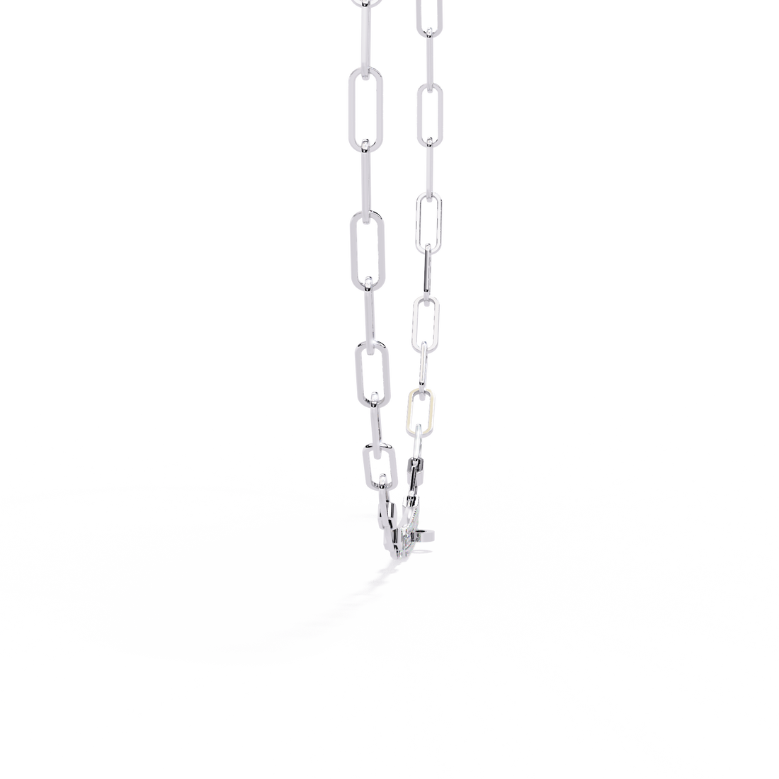 Bold Modern Lab Diamond Necklace