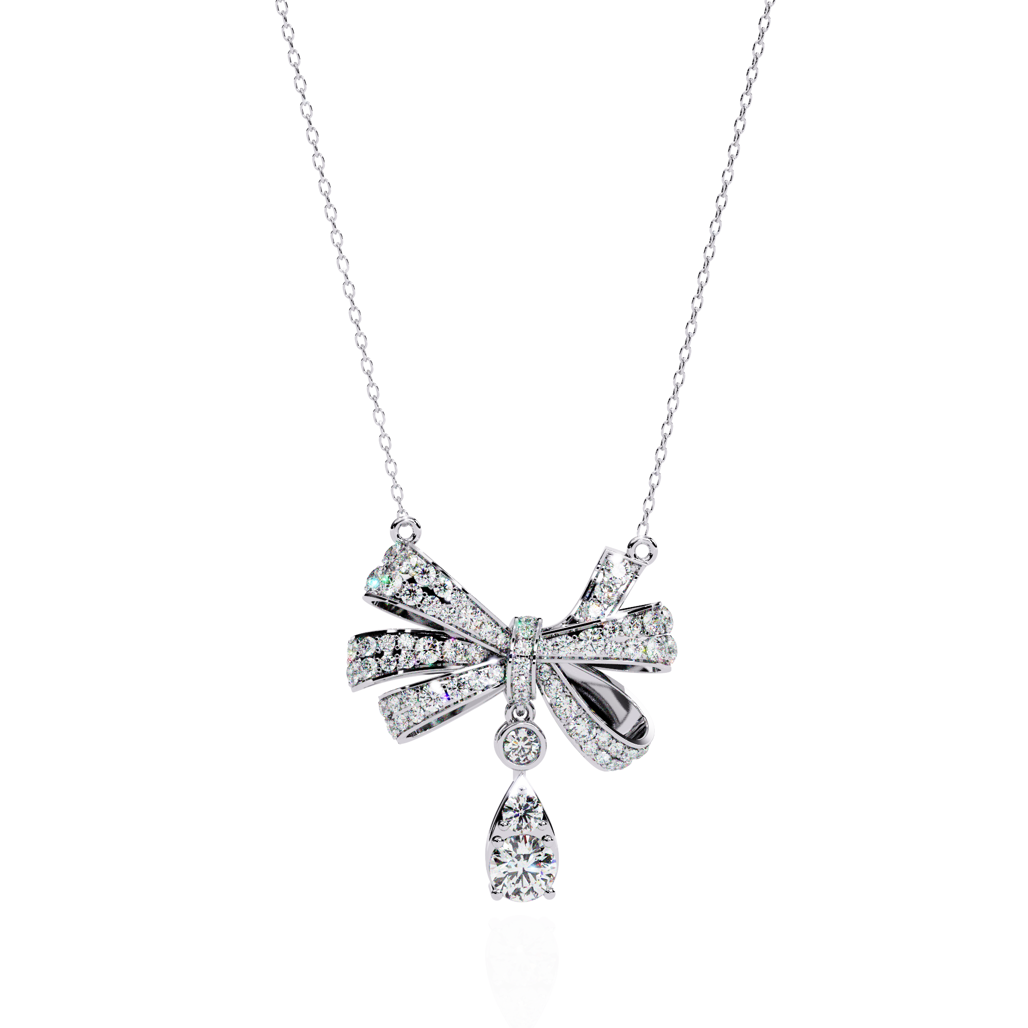 Graceful Appeal Diamond Pendant with chain