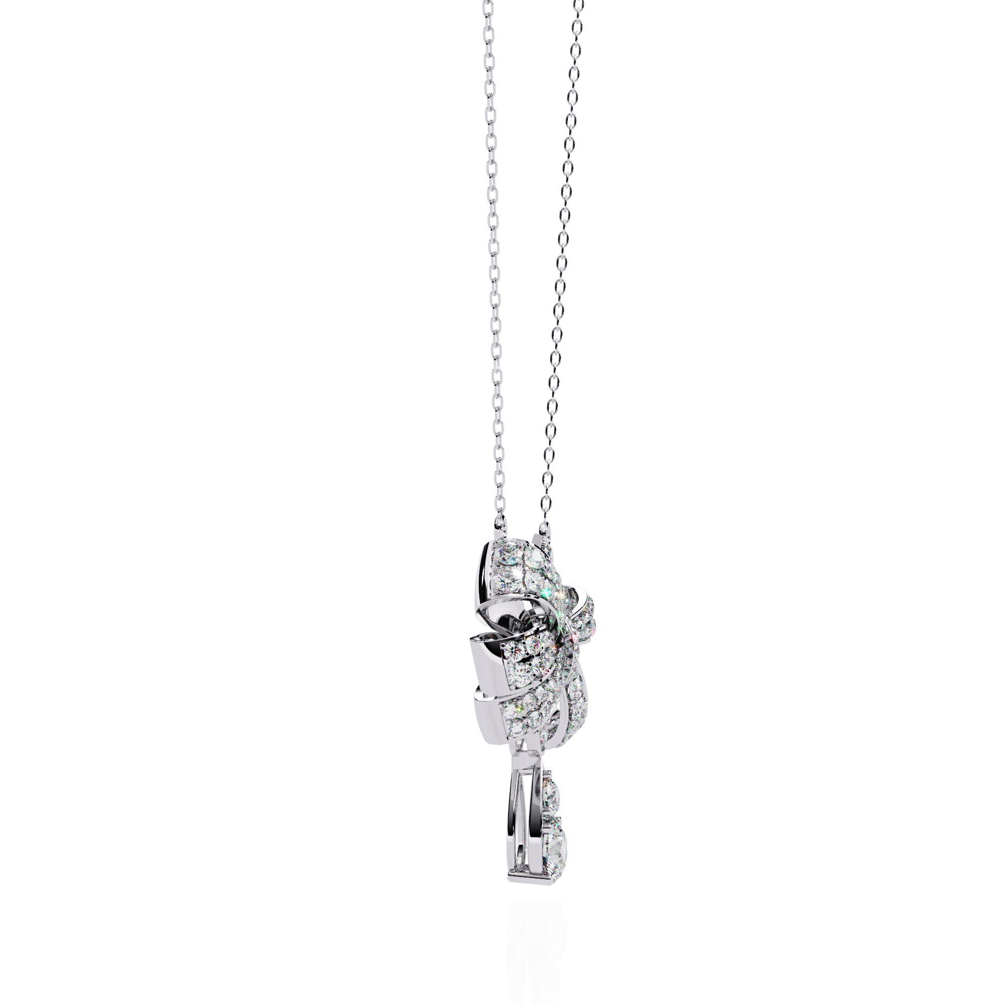 Graceful Appeal Diamond Pendant with chain