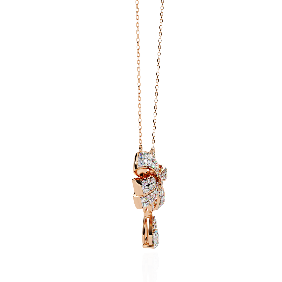 Graceful Appeal Diamond Pendant with chain
