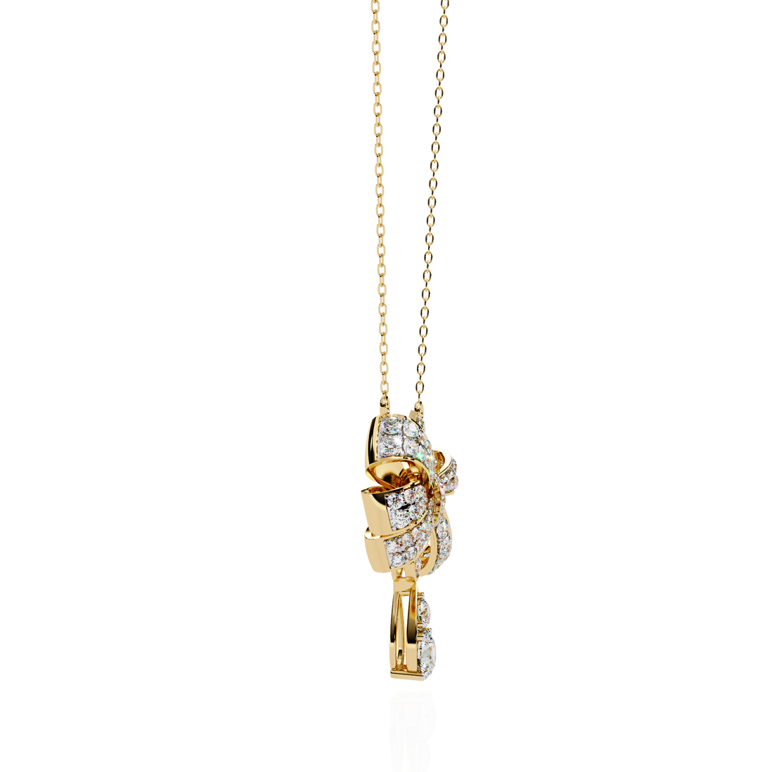 Graceful Appeal Diamond Pendant with chain