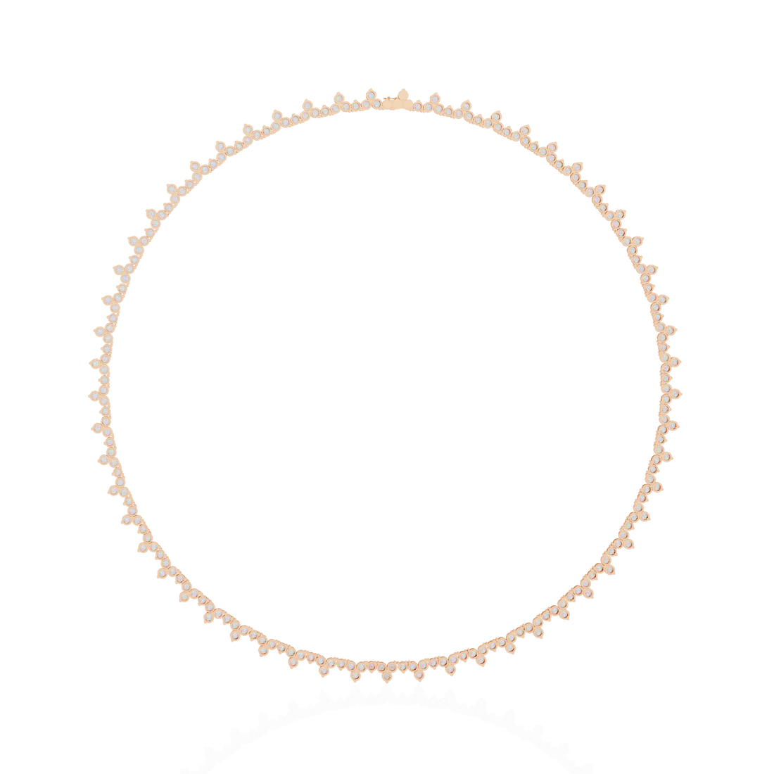 Shimmering Bloom Lab Grown Diamond Necklace(22 inch)