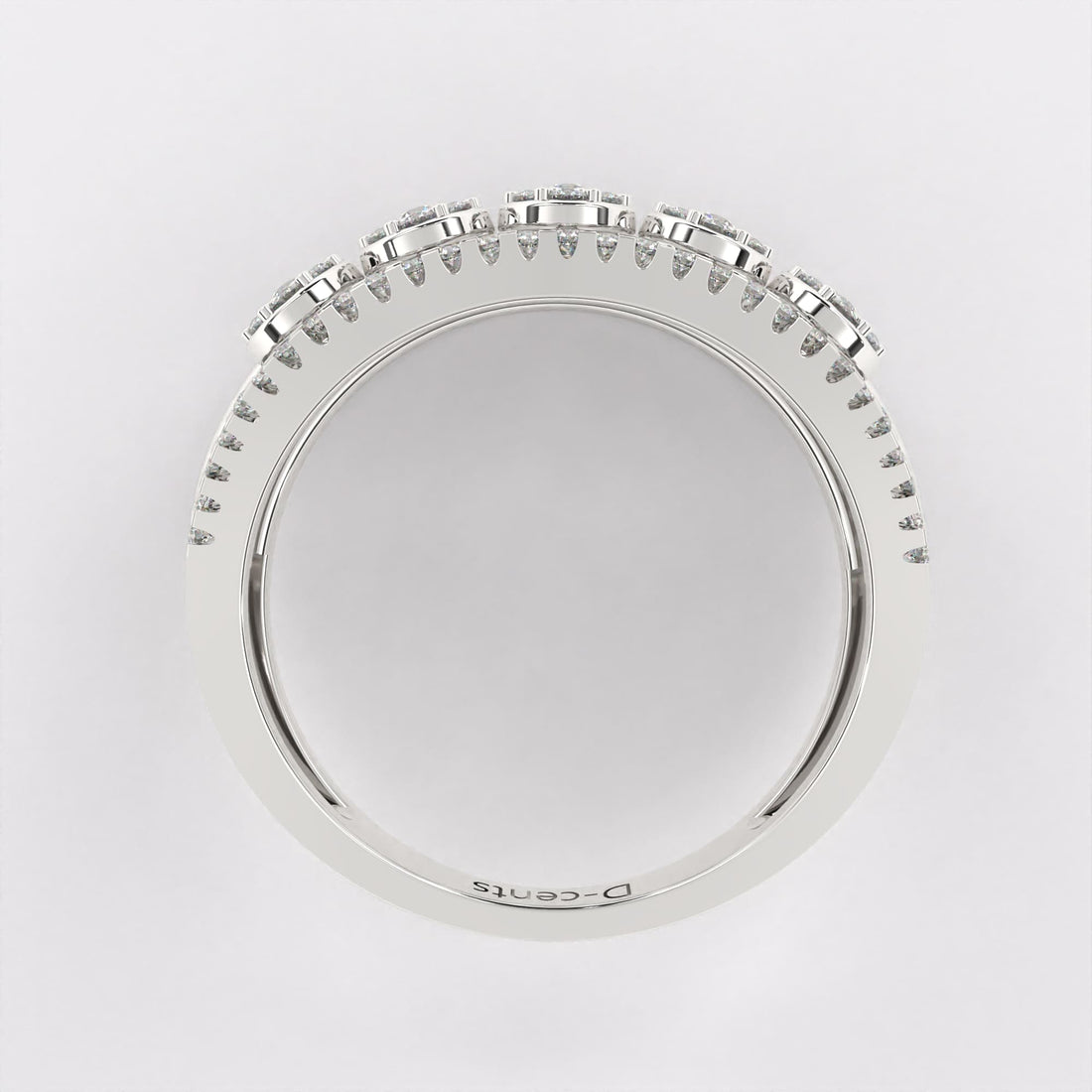 Opulent Orchid Diamond Ring