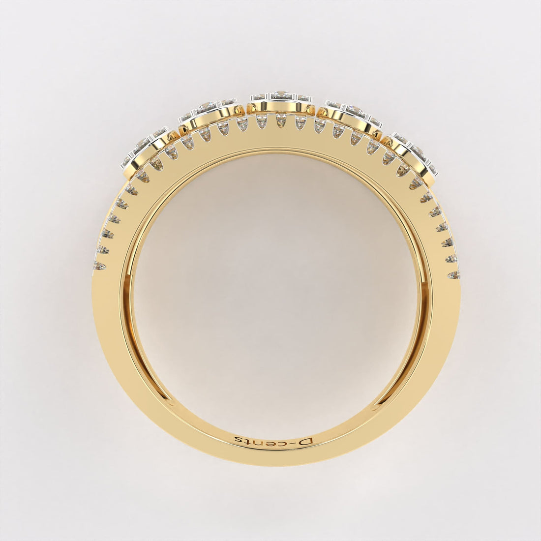 Opulent Orchid Diamond Ring