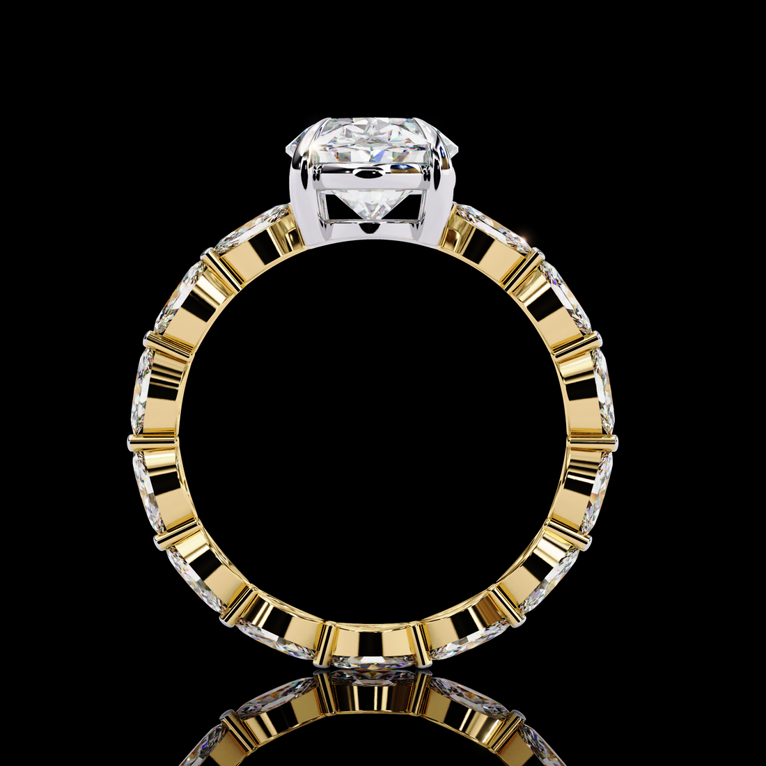 Oval Lab Grown Diamond Ring