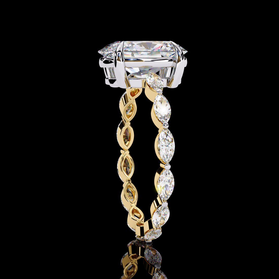 Oval Lab Grown Diamond Ring