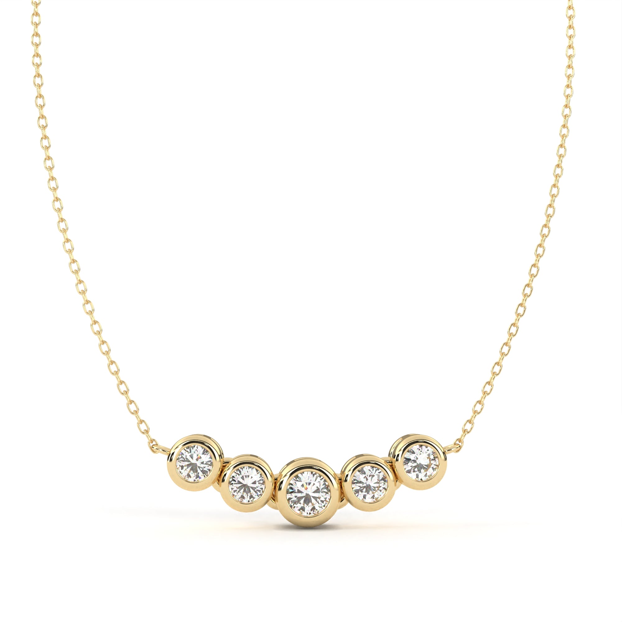 Radiance Solitaire Diamond Pendant
