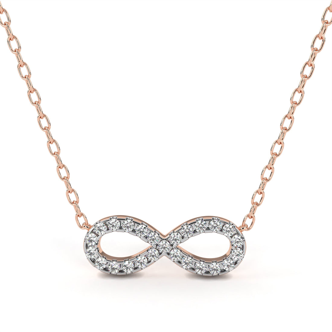 Infinity Diamond Pendant