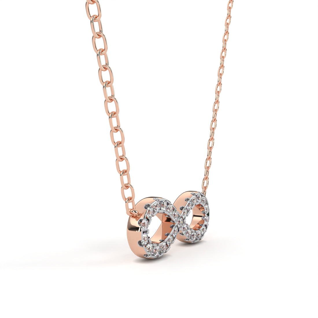 Infinity Diamond Pendant