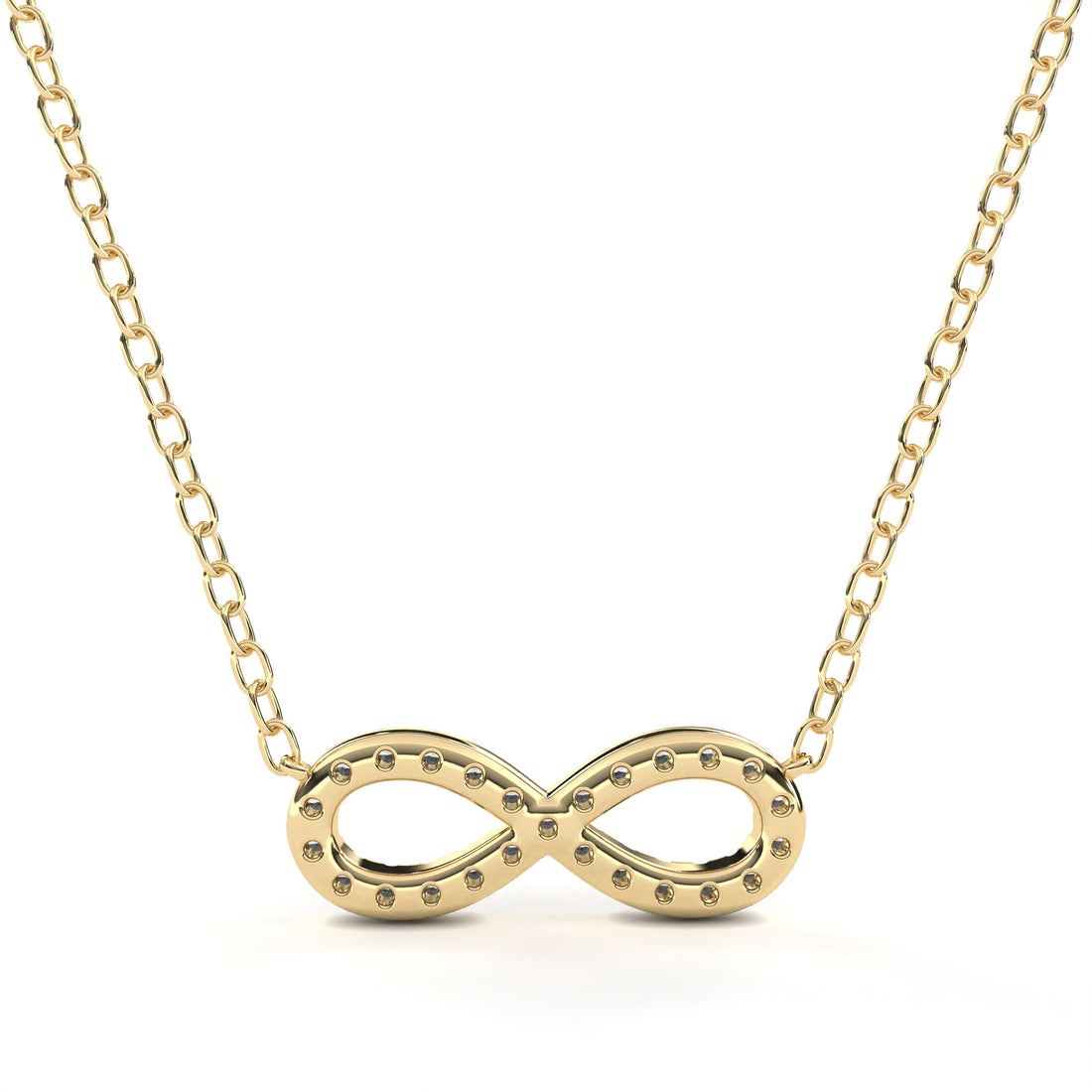 Infinity Diamond Pendant