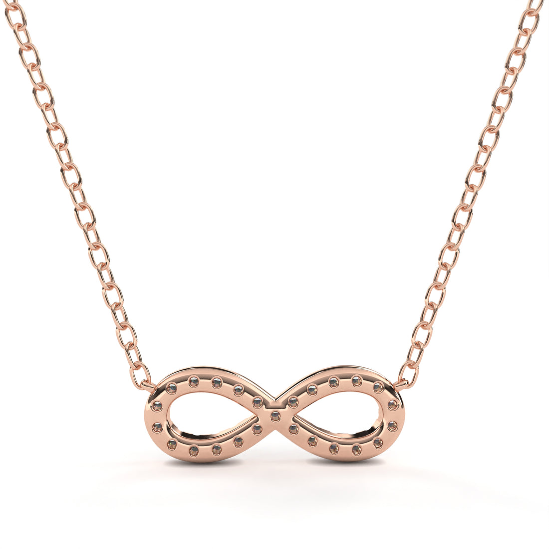 Infinity Diamond Pendant