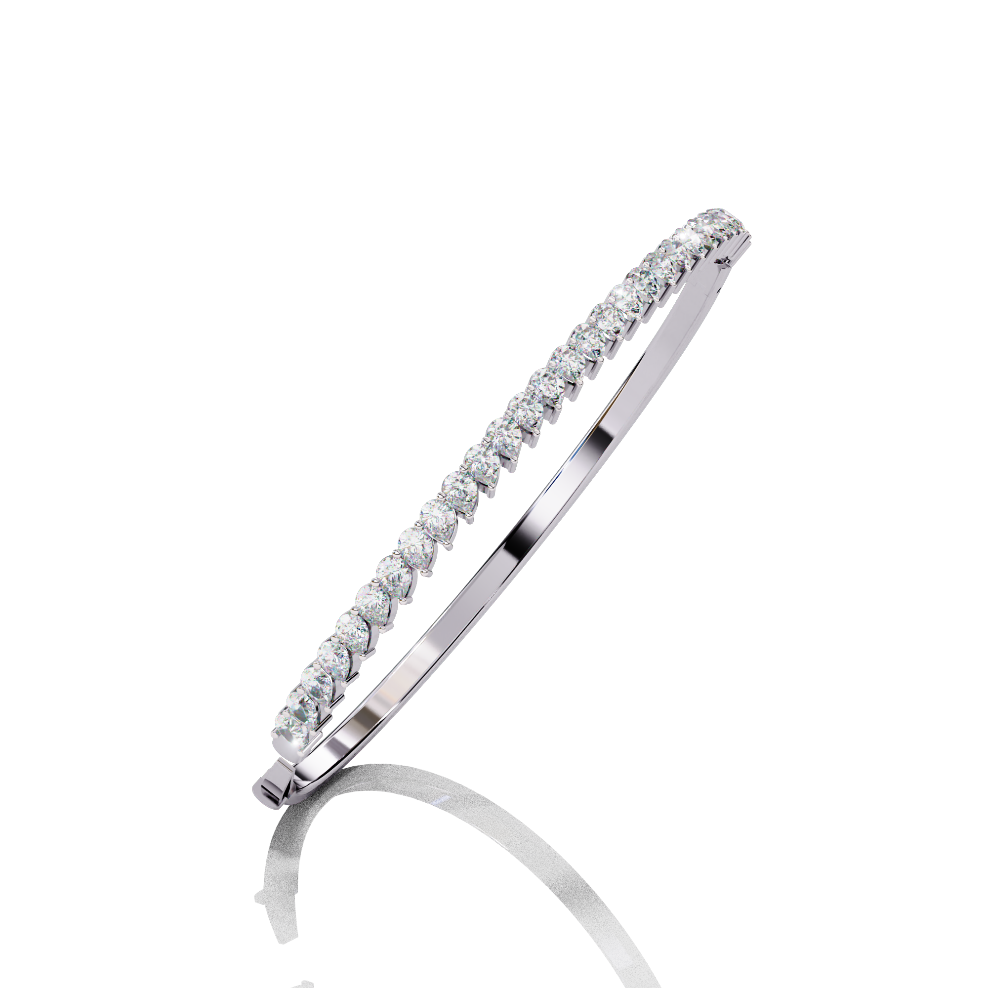 Pear Diamond Bracelet