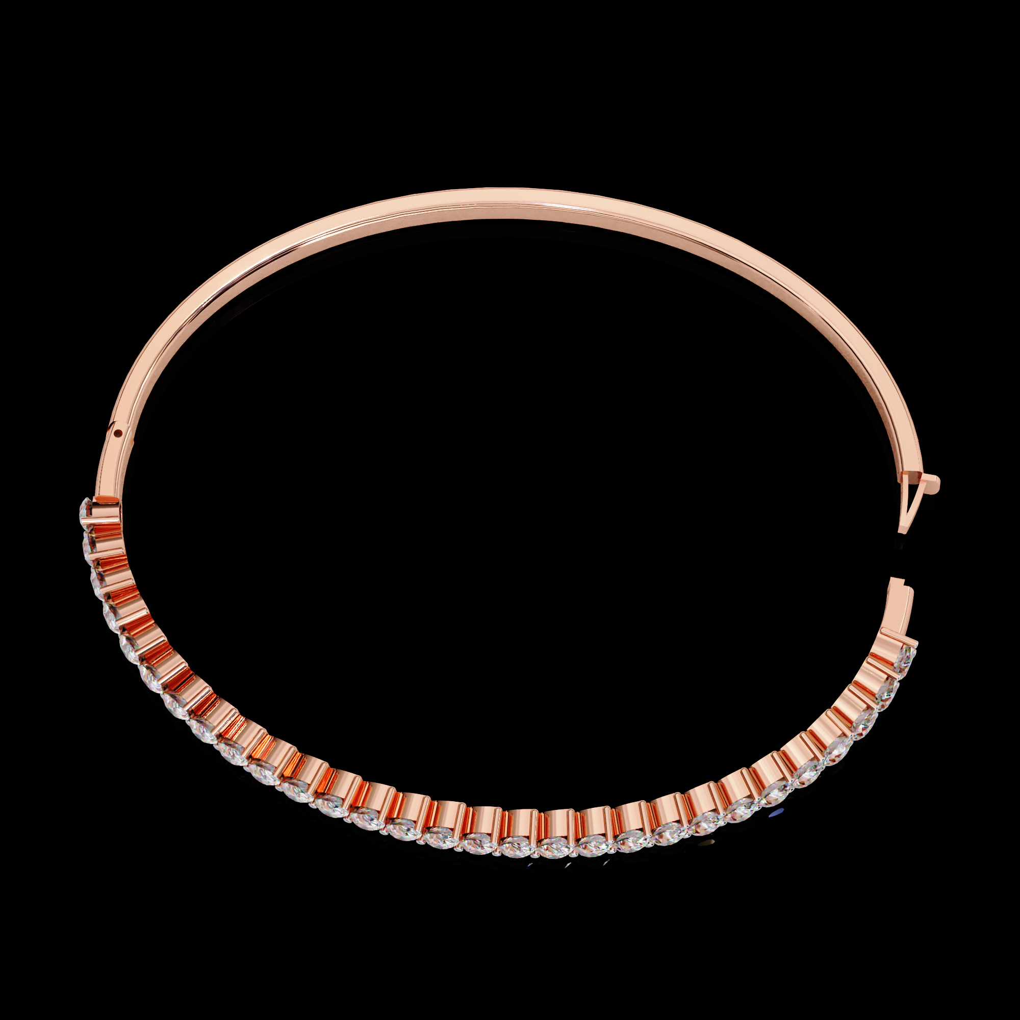 Pear Diamond Bracelet