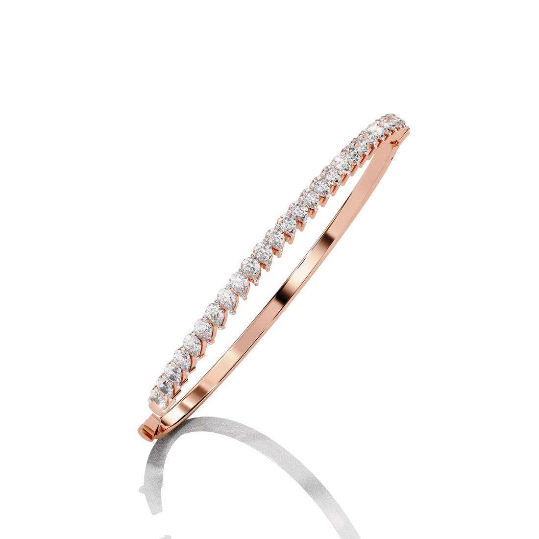 Pear Diamond Bracelet