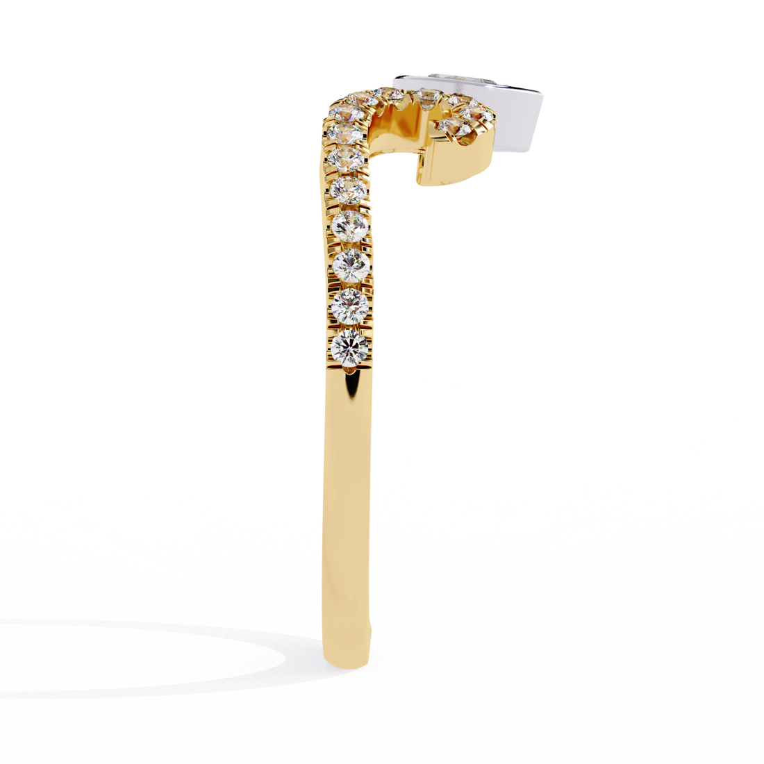 Pear Drop Diamond Ring 3